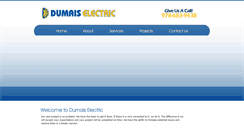 Desktop Screenshot of dumaiselectric.com